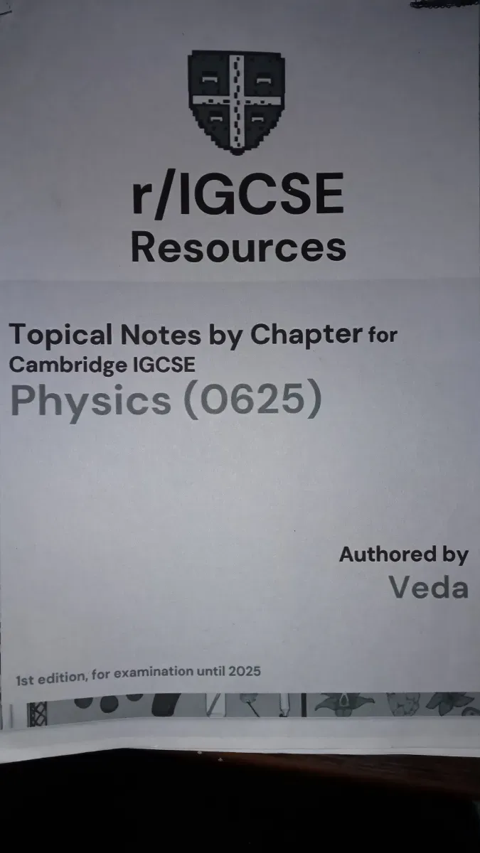 IGCSE physics 