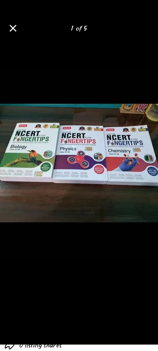 MTG-NEET Objective NCERT Fingertips Combo Physics+Chemistry+Biology 