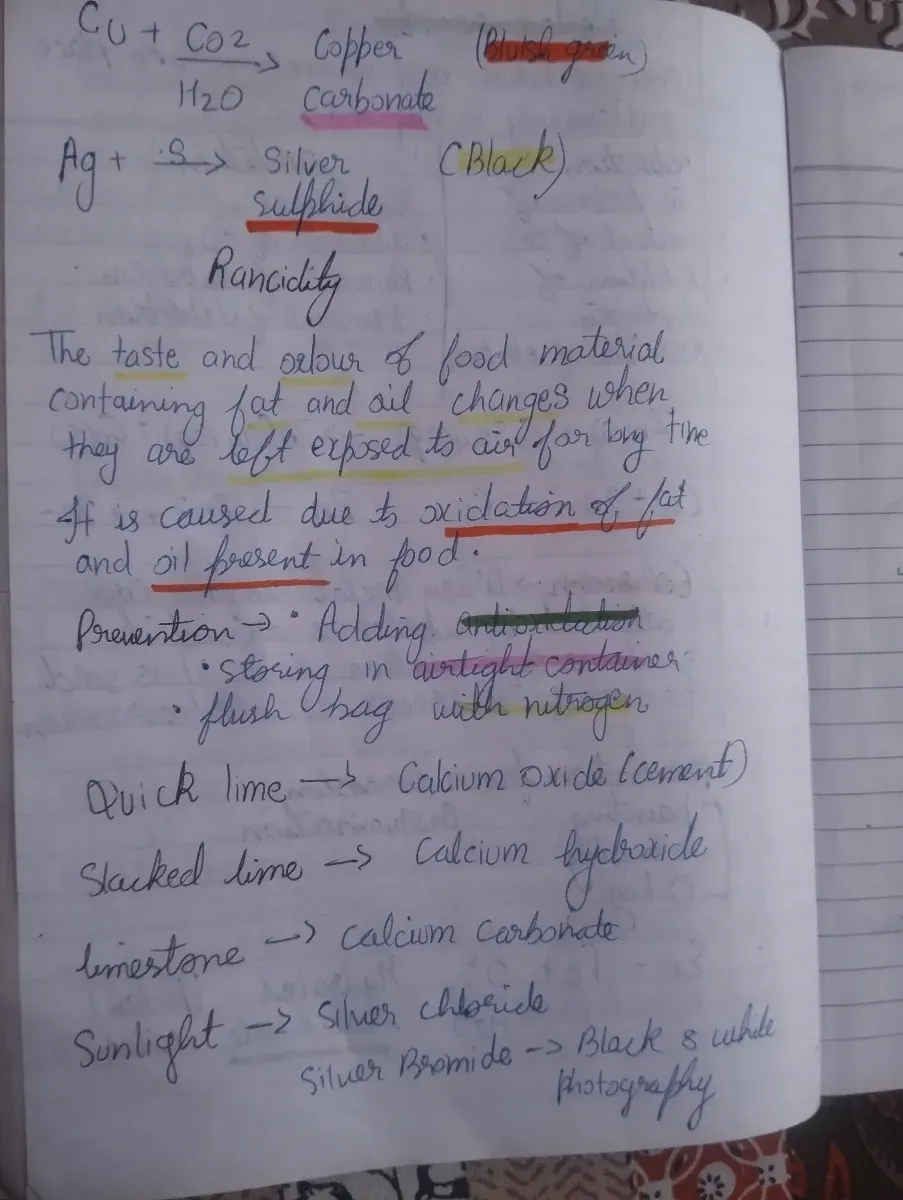 Class 10 th science notes