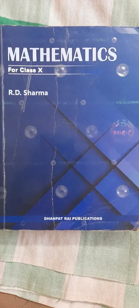 MATHS RD SHARMA CLASS 10TH