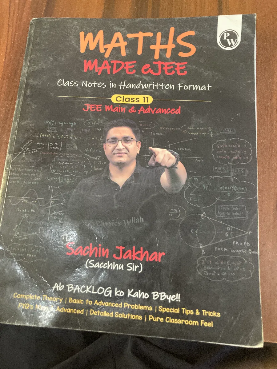 Math made eajee by sachin jakhar sir pw