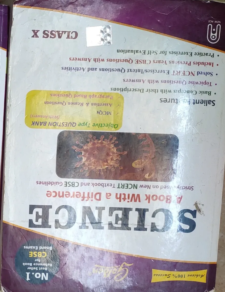 Science X NCERT CBSE Board MCQ