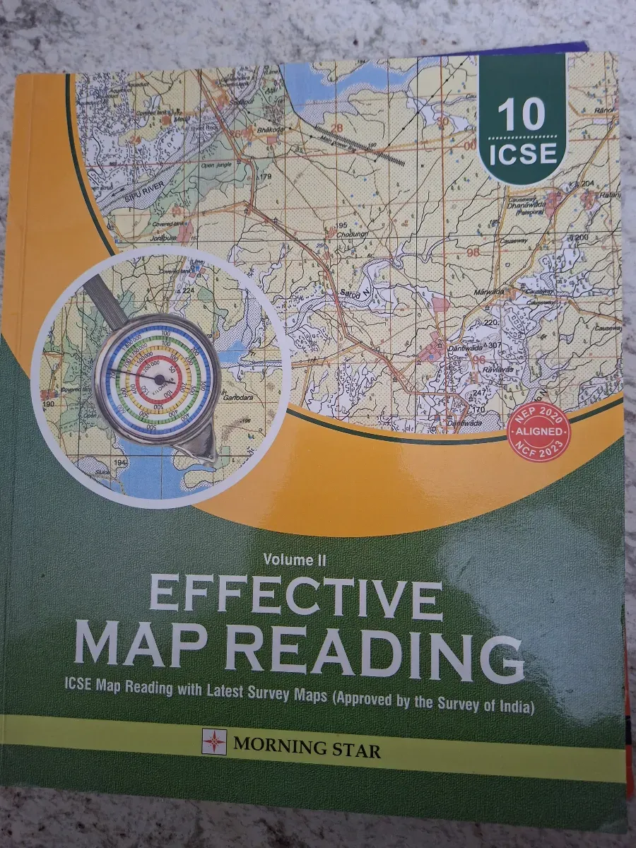 Icse 10th std geography map