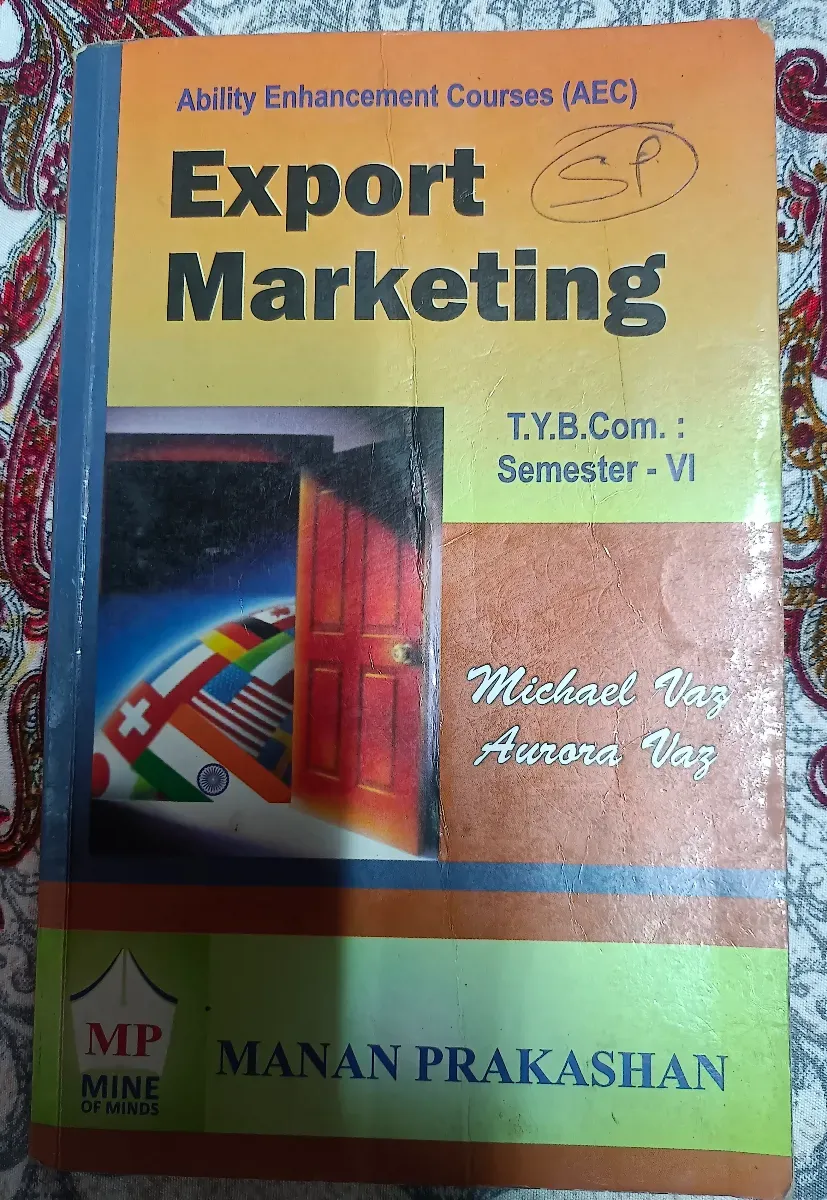 Export Marketing | SY B.Com Semester 4